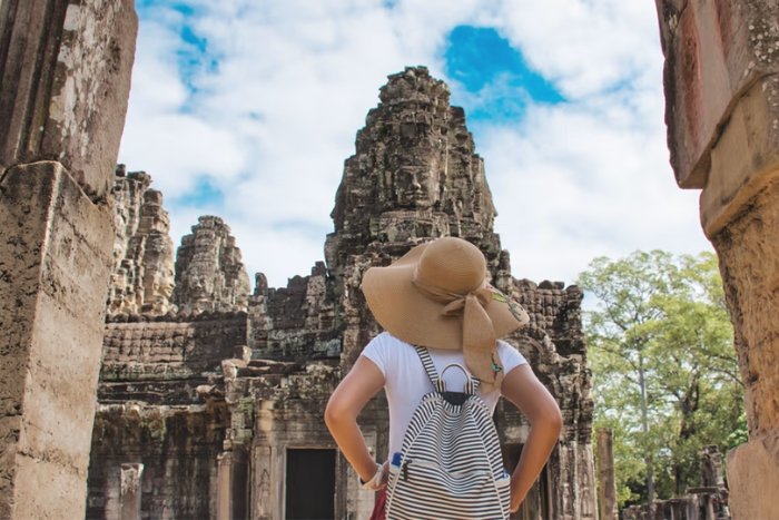 Don't forget to bring hats, sunglasses, and sunscreen if you're traveling to Cambodia in summer