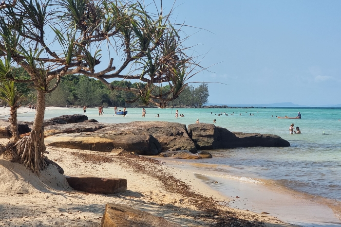 Koh Rong, one of the sunny places to visit in February in Cambodia