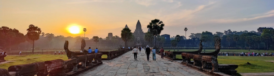 Where to visit for a sunny Cambodia trip in February?