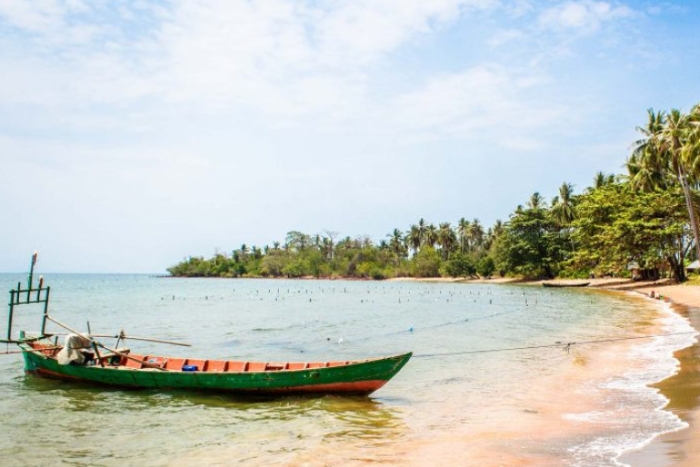 Island serenity on Rabbit Island, the jewel of Kep