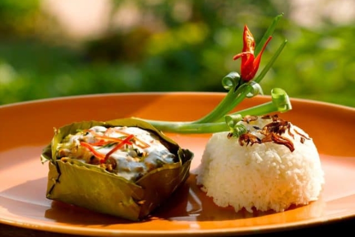 Amok Trey, one of the most emblematic dishes in Cambodian gastronomy