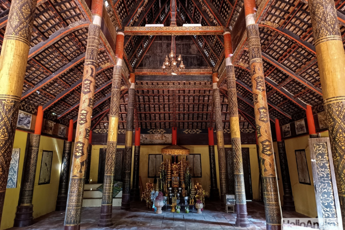 Discover the traditional Khmer architecture of Roka Kandal Pagoda