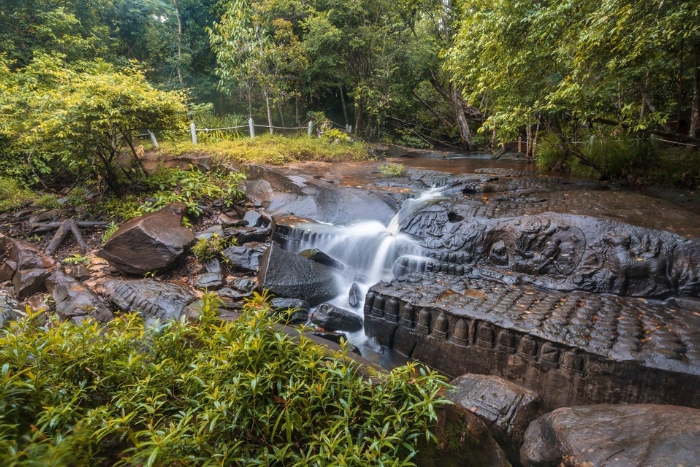 River of a Thousand Lingas, my favorite stop of nature trek Cambodia April