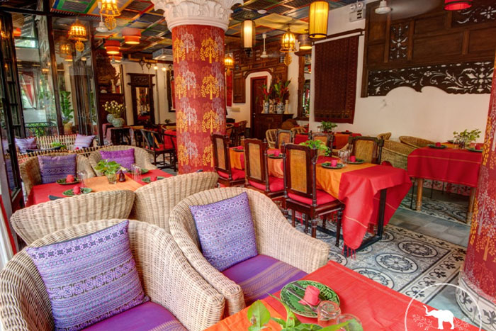 Space of Khmer Surin Restaurant