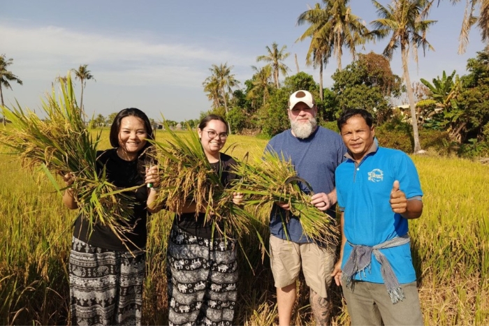 Tour to Chreav‎ village during your 2 weeks in Siem Reap Cambodia