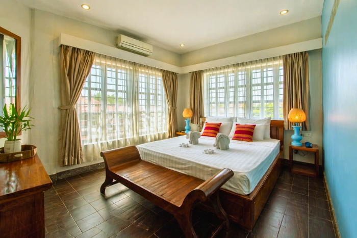 Rest in a room full of character at Baby Elephant Boutique Hotel