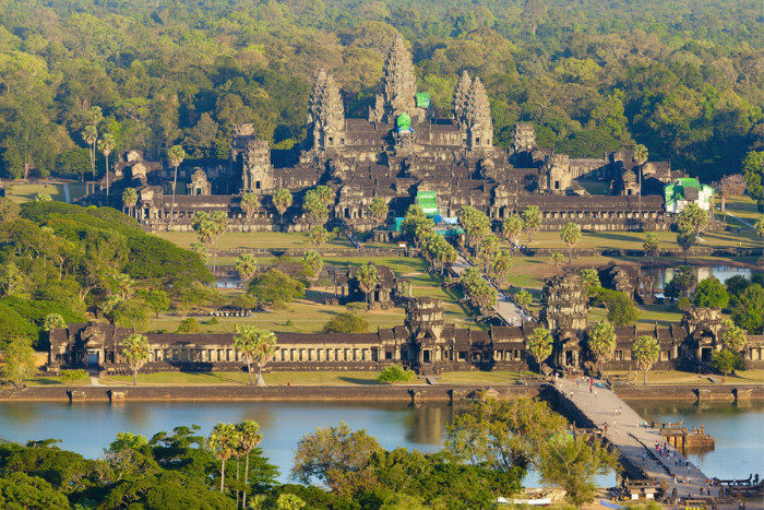 The Angkor complex is incredibly vast, with numerous temples of all sizes