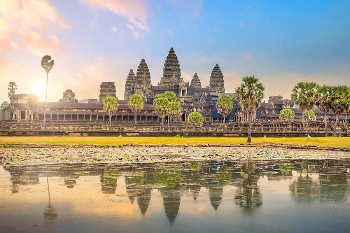 The dry season is the best time to visit Siem Reap if you want to capture stunning photos of Angkor Wat under a clear blue sky