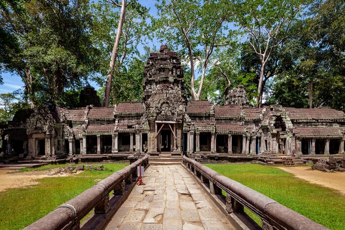 Central Sanctuary of  Ta Prohm temple 