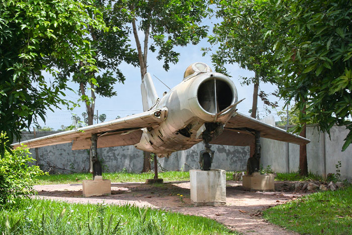 Aircraft at Cambodia War Museum