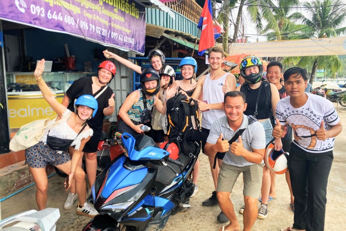 Scooter adventure day on Koh Rong island