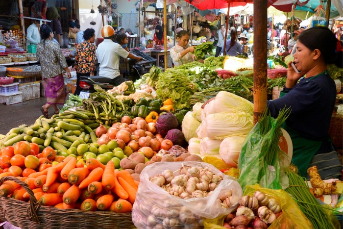 Take some time to visit Phsar Leu Market to enjoy local food and experience everyday life