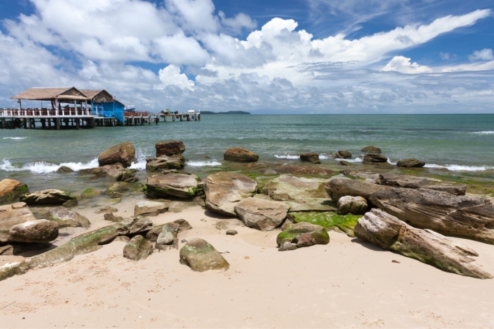 Go to Serendipity Beach during 2 Days in Sihanoukville