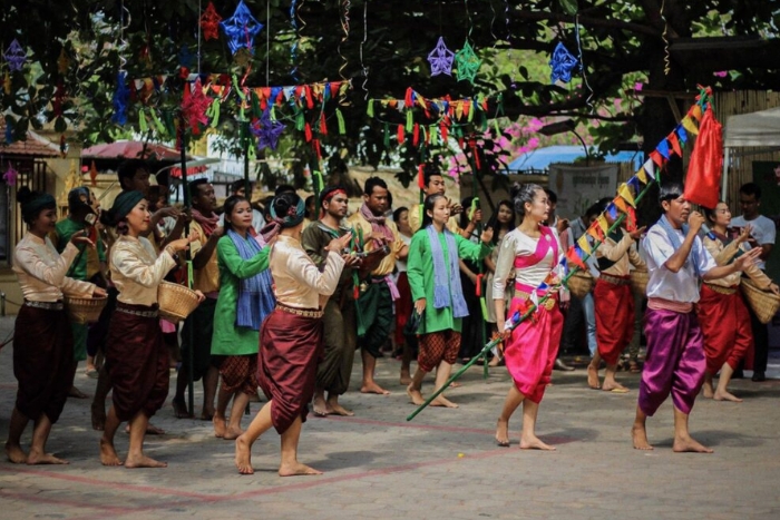 Immerse yourself in Cambodia traditional clothes during local festivals