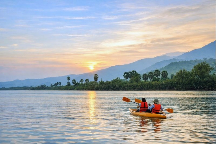 Glide into the heart of nature through an authentic kayaking experience in Kampot