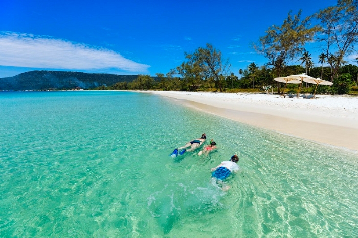Sun and beach travel in Cambodia, an invitation to let go in March