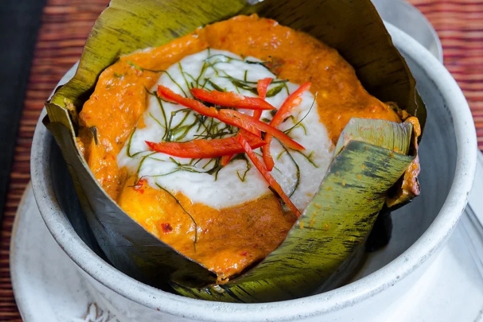 Amok, Cambodia’s traditional steamed fish dish