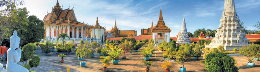 Where to go in Cambodia in January for sunshine ?