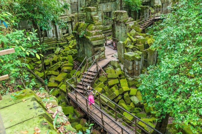 Beng Mealea - heap destinations in Cambodia