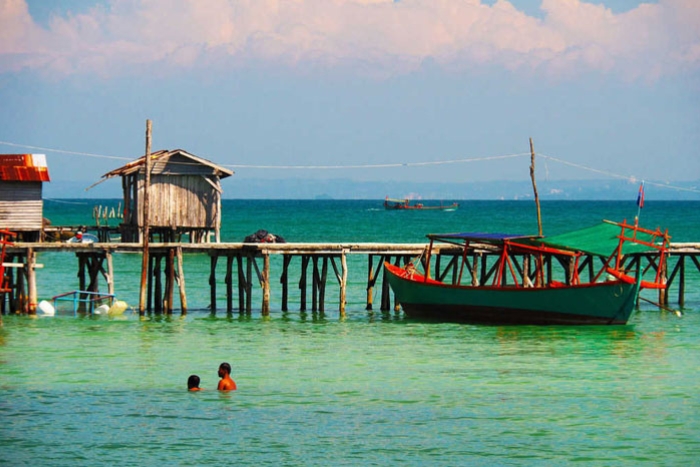 Relaxation on the beaches of Sihanoukville