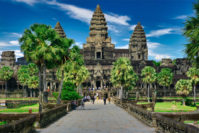 Angkor Wat temple in Siem Reap