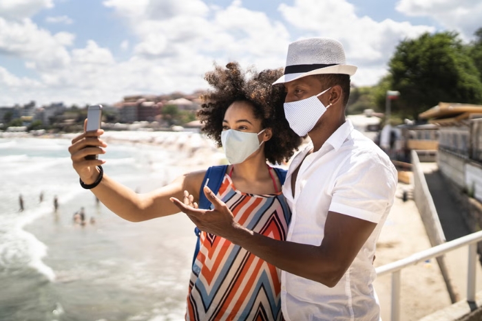 Wear a mask in cities with heavy air pollution