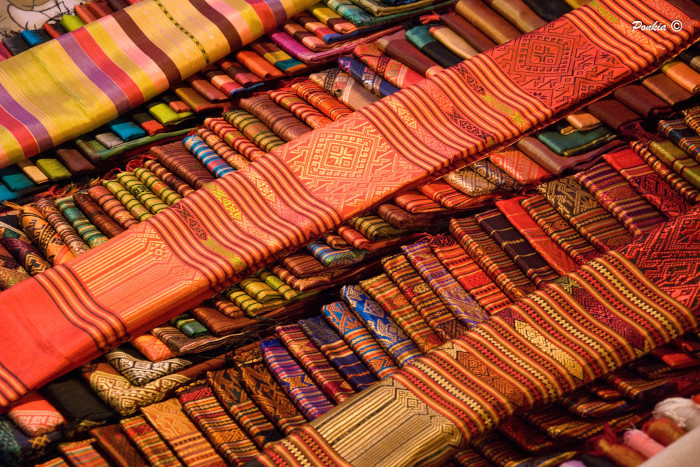 Don’t miss out on exquisite Laos silk, a must-buy for anyone looking for traditional, handwoven pieces