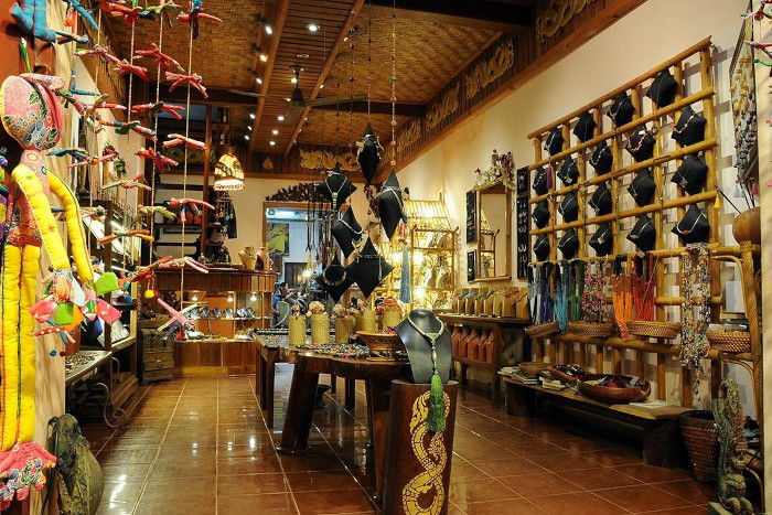 Explore exquisite jewelry and art inspired by Lao culture at Naga Creations, a must-visit for shopping in Luang Prabang