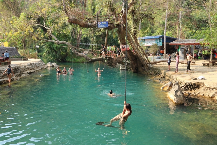 Blue Lagoons Vang Vieng
