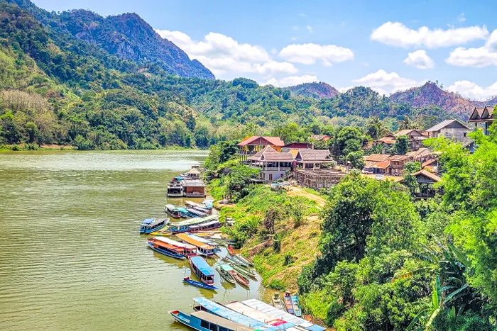 Nong Khiaw is ideal for solo travelers seeking nature and tranquility