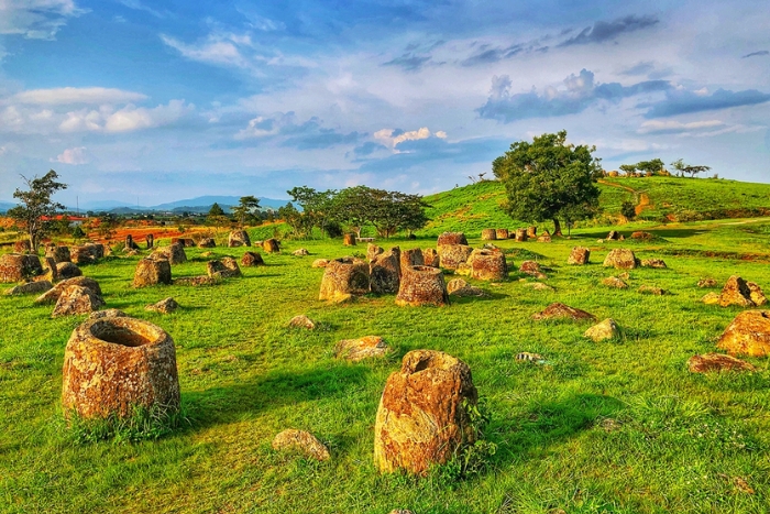 Plain of Jars - World cultural heritage in Laos