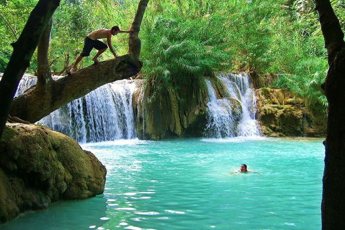 Kuang Si Waterfalls – The highlight of Northern Laos 7-day trip