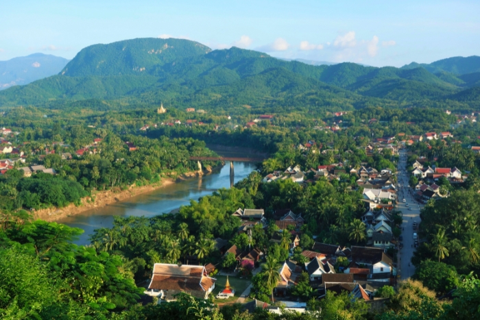 Peaceful Luang Prabang days during a Laos summer vacation