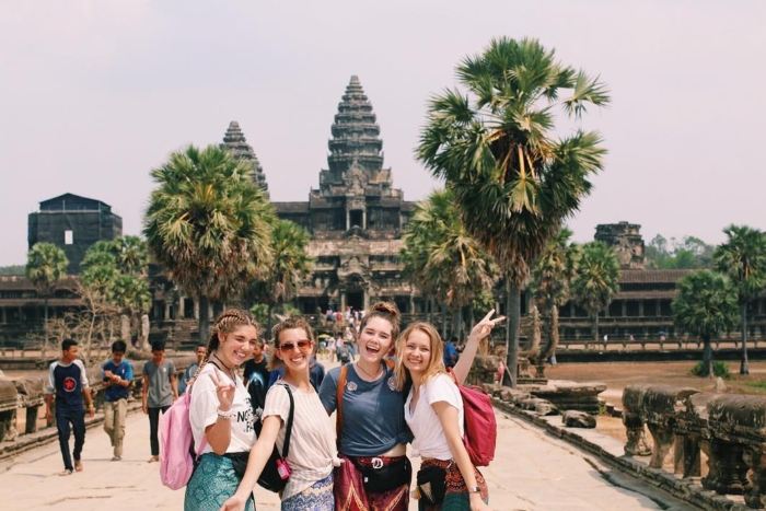 Don't forget to visit Angkor Wat, symbol of Cambodia