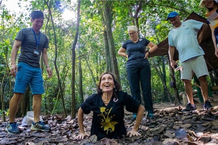 Experience in Cu Chi tunnels 