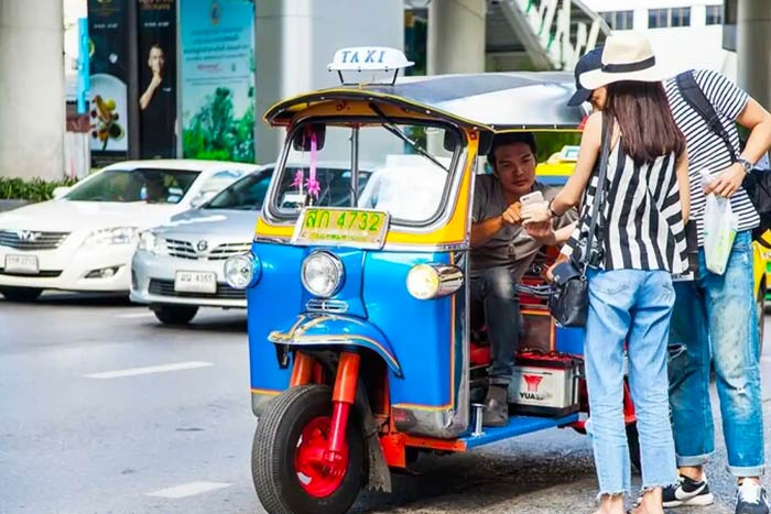 Tuk tuk - Champasak Laos