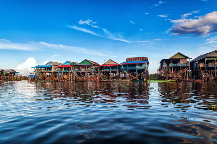 Don’t miss enjoying a cruise on the Tonle Sap River, Cambodia