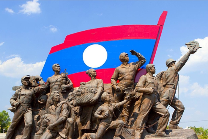 Fight against colonial period in Laos 