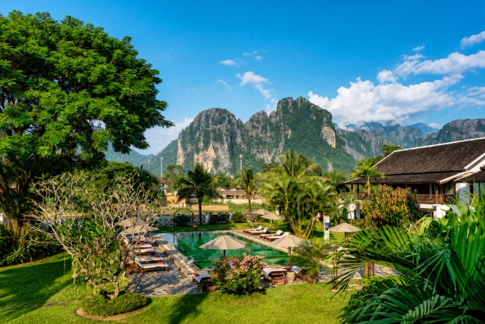 A spectacular panorama at Riverside Boutique Resort