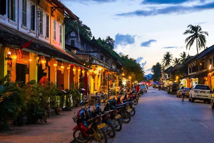 Explore the bustling city of Luang Prabang