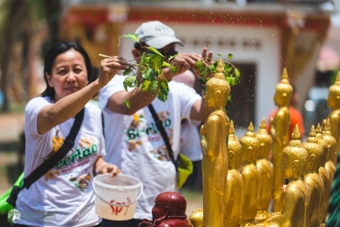 Boun Pi Mai in April - Laos New Year
