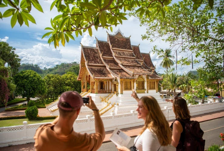 Walking in Luang Prabang