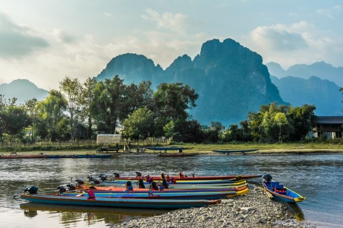 Vang Vieng’s breathtaking landscapes, a must-visit in Laos