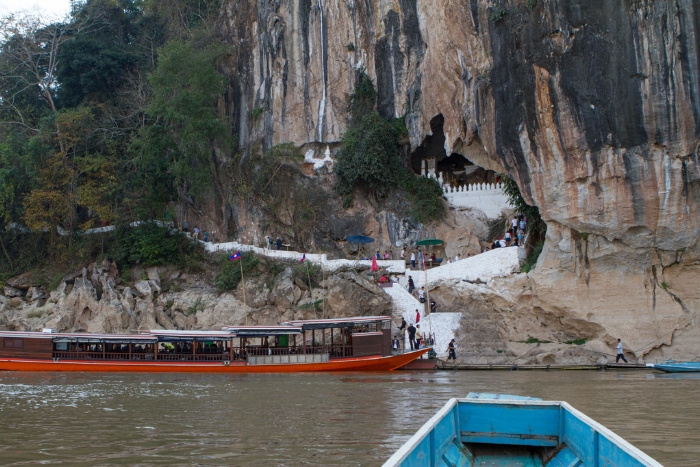 Pak Ou Caves, a magical moment during a solo female trip to Laos