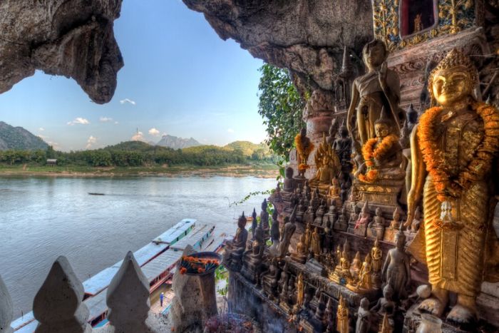 Pak Ou Caves – a must-see in Laos in April