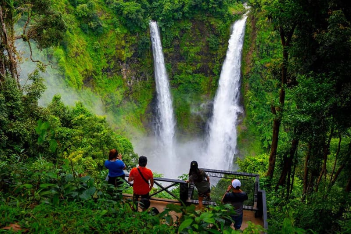Tad Fane Falls, a scenic destination for MICE tourism