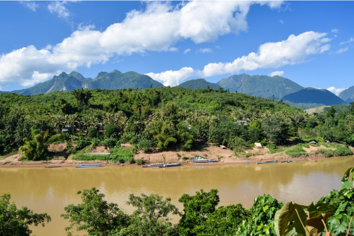 Northern Laos is characterized by jungle-covered mountains