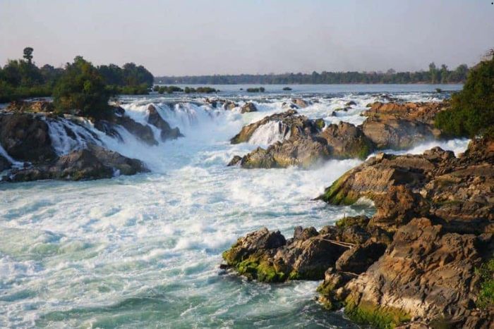 Wild nature in Si Phan Don, Laos