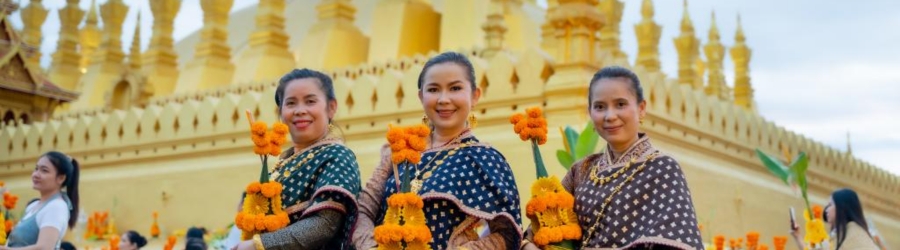Where to go in Laos in February for sunshine ?