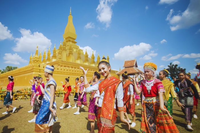 Laos weather in February